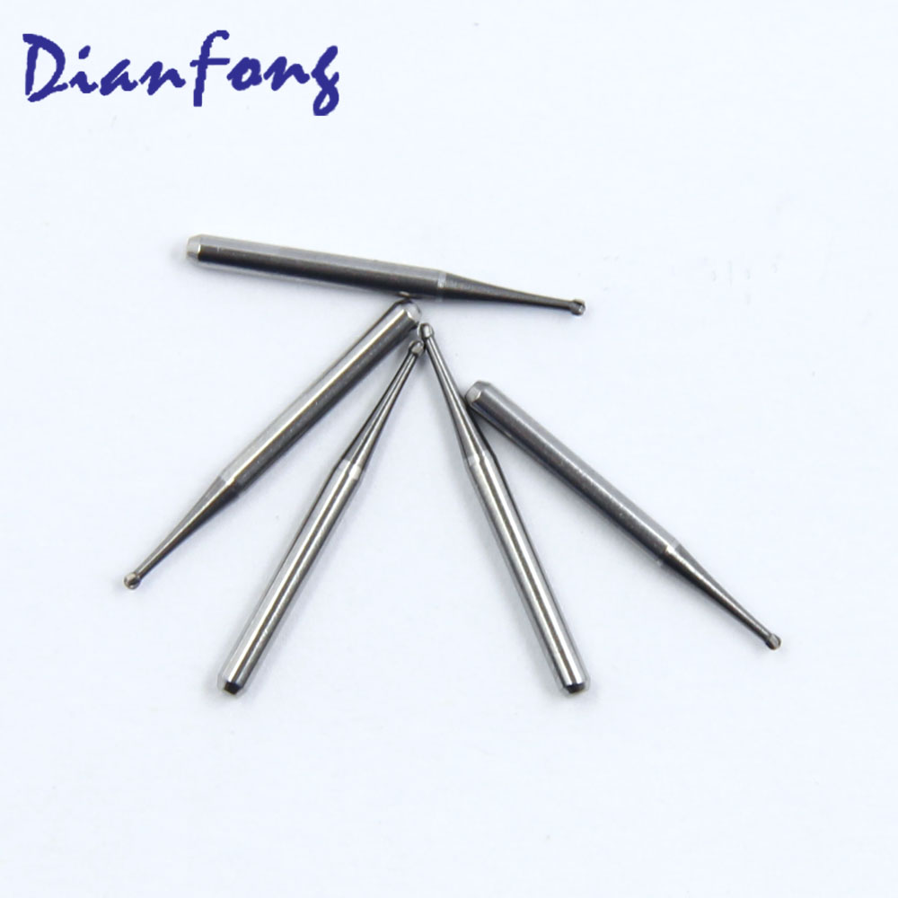 FG1 FG Standard Ball Plain Cut head 0.8mm Tungsten Carbide Bur FG
