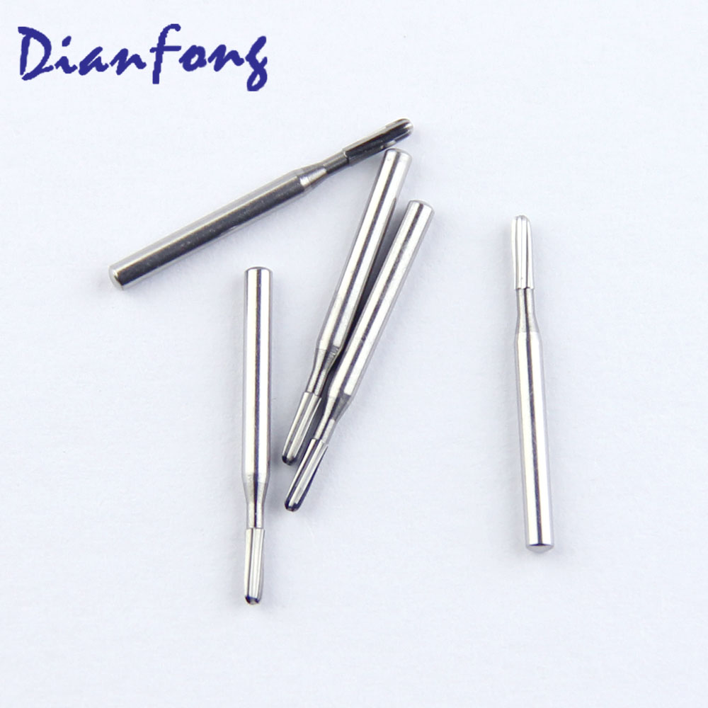 FG1158 FG Standard Round Cylinder Plain Cut head 1.2mm Tungsten Carbide Bur FG