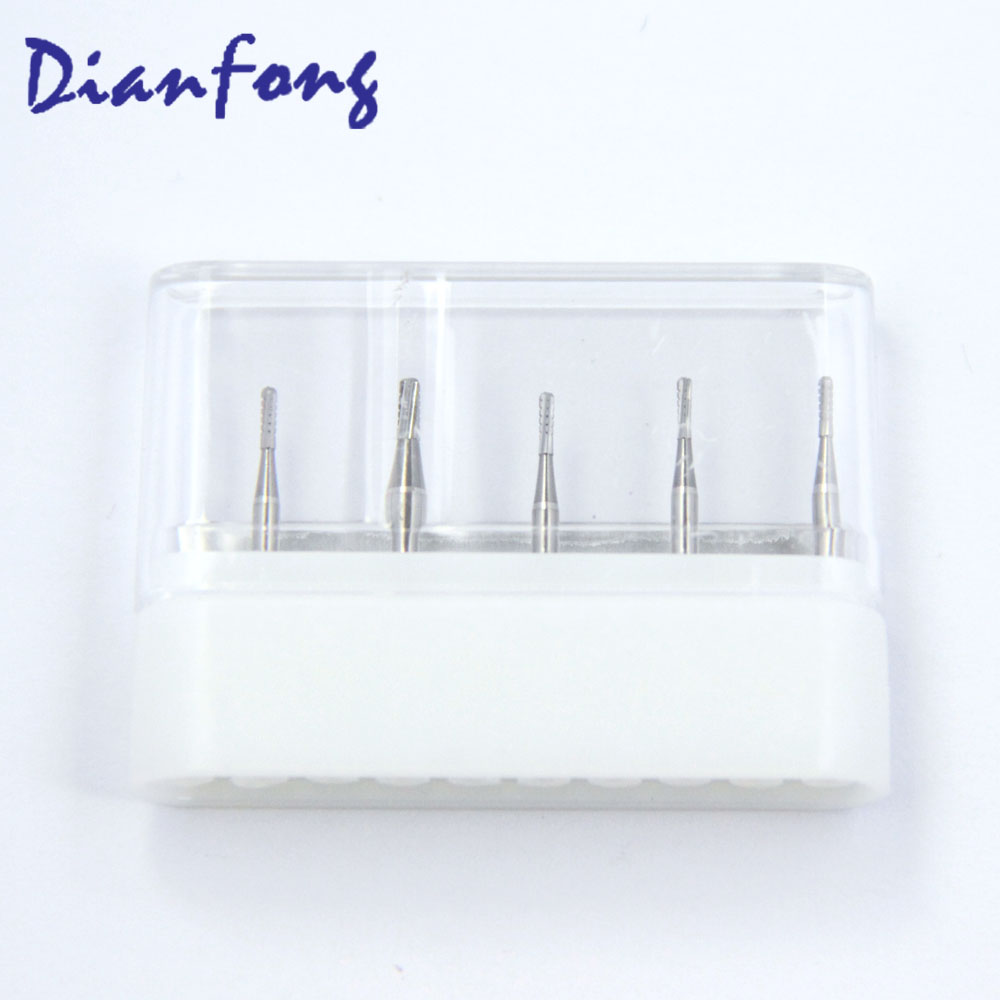 FG1556 FG Standard Round Cylinder Cross Cut head 0.9mm Tungsten Carbide Bur FG
