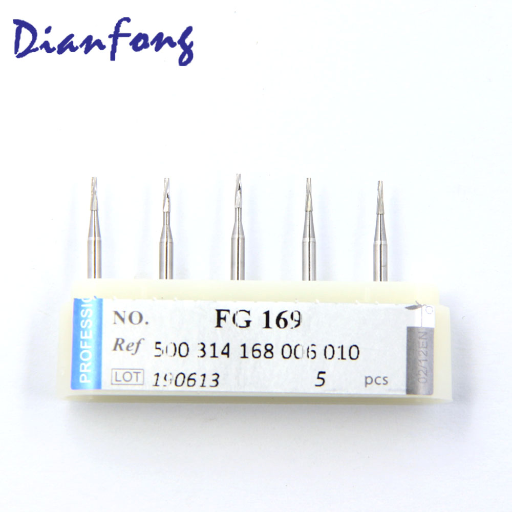 FG169 FG Standard Taper Plain Cut head 0.9mm Tungsten Carbide Bur FG