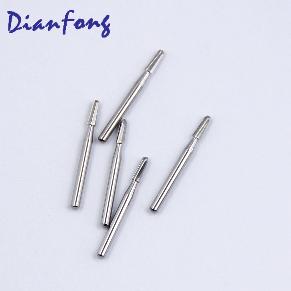 FG1702 FG Standard Round Taper Cross Cut head 1.6mm Tungsten Carbide Bur FG