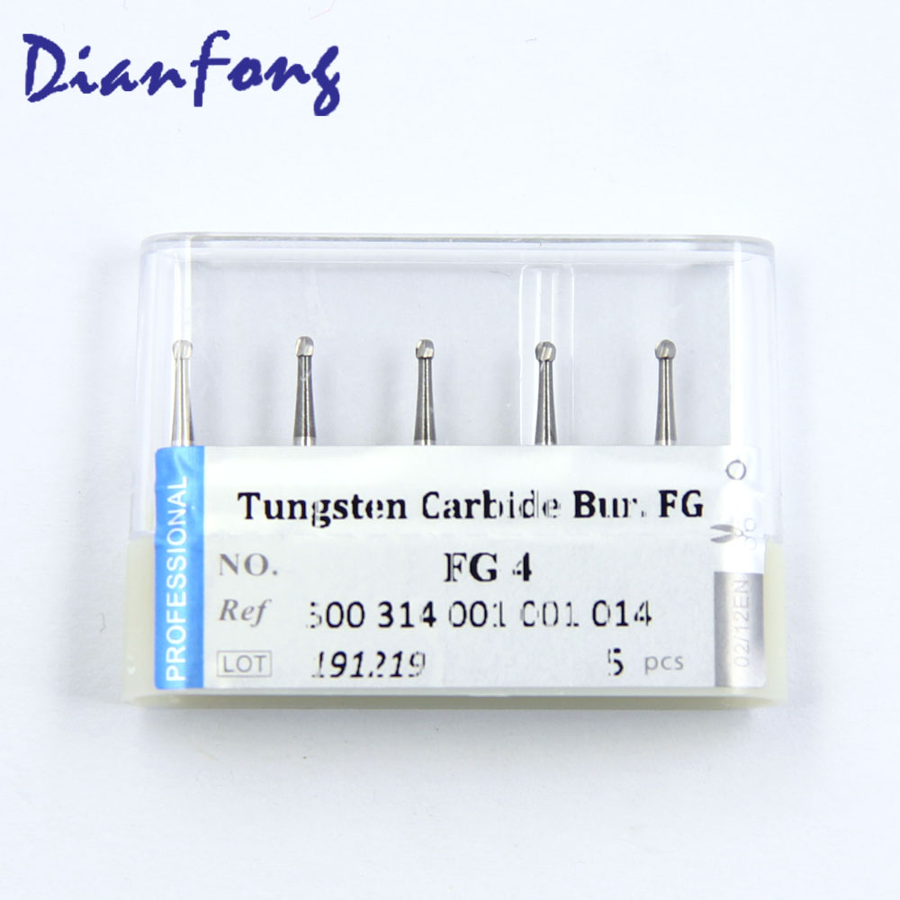 FG4 FG Standard Ball Plain Cut head 1.4mm Tungsten Carbide Bur FG
