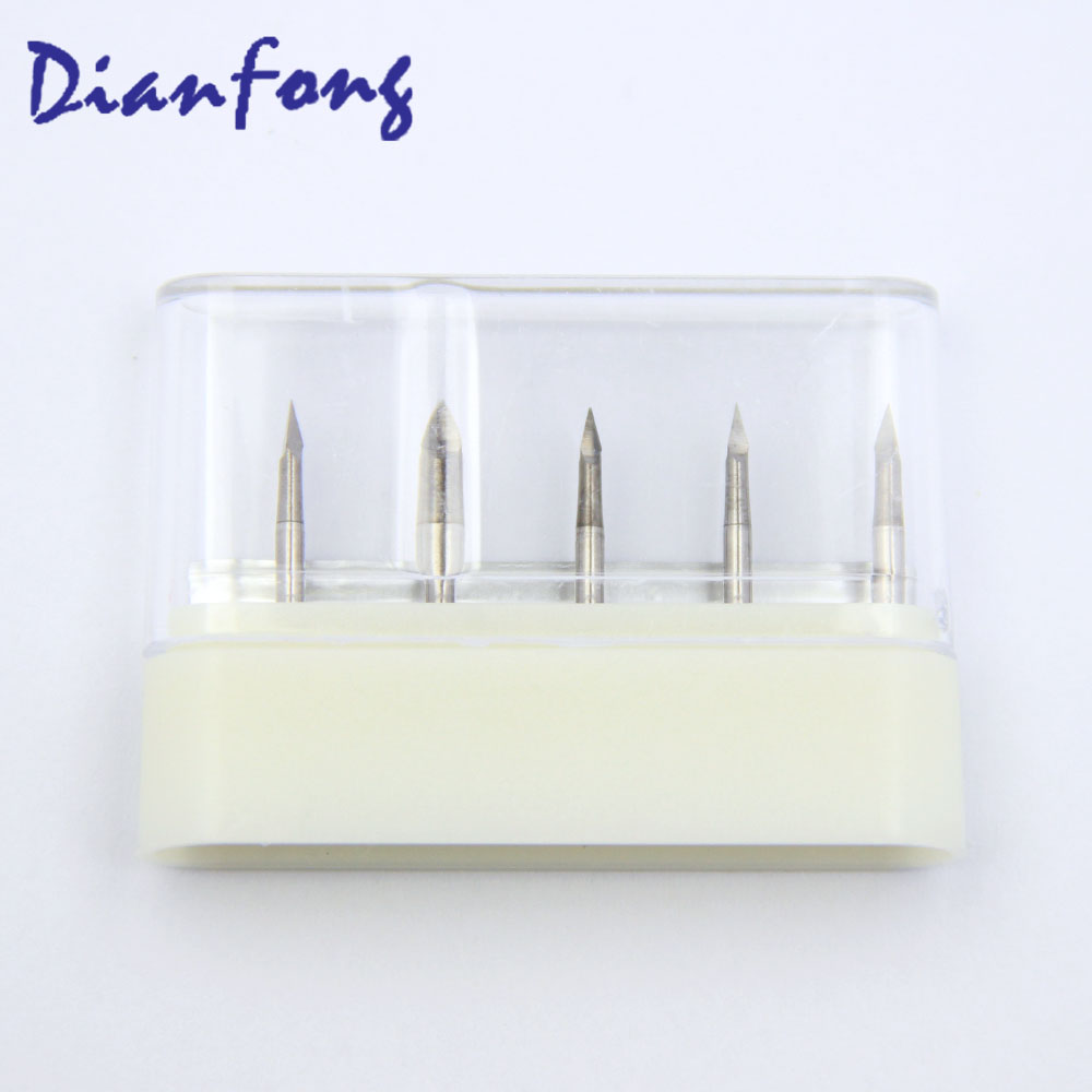 FG468 FG Standard Xmas Tree/Three sided head 1.4mm Tungsten Carbide Bur FG