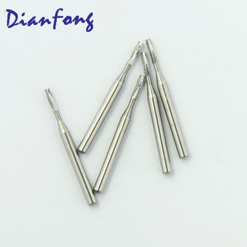 FG556 FG Standard Cylinder Cross Cut head 0.9mm Tungsten Carbide Bur FG
