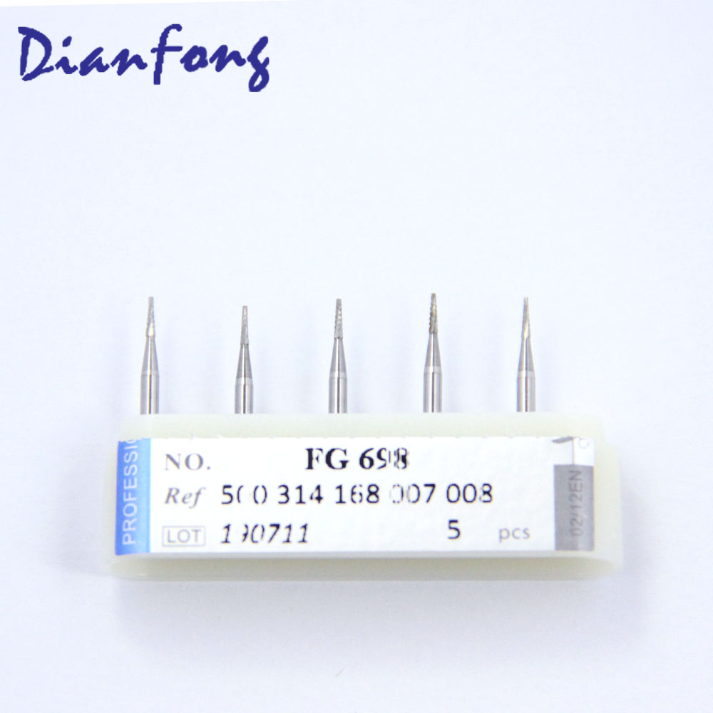 FG698 FG Standard Taper Cross Cut head 0.8mm Tungsten Carbide Bur FG