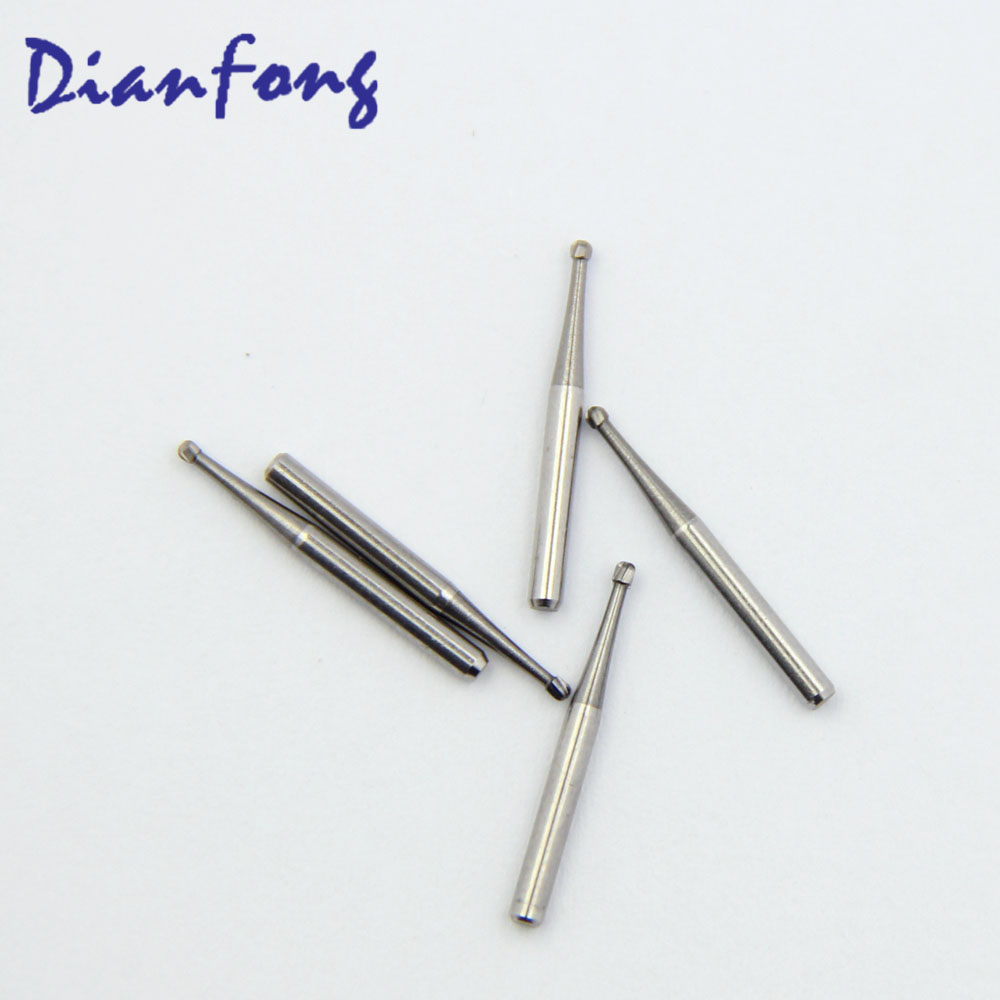 FGS2 FG Short Ball Plain Cut head 1mm Tungsten Carbide Bur FG Short