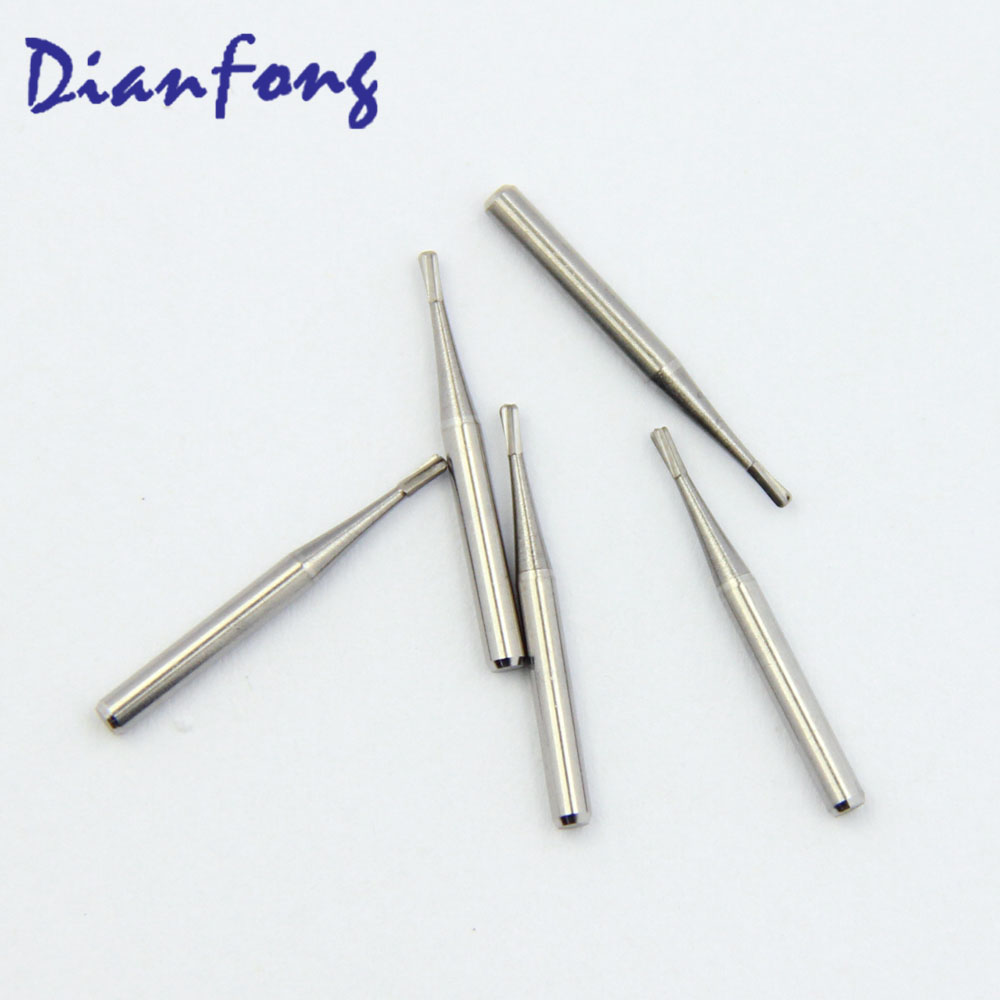 FGS330 FG Short Egg Plain Cut head 0.8mm Tungsten Carbide Bur FG Short