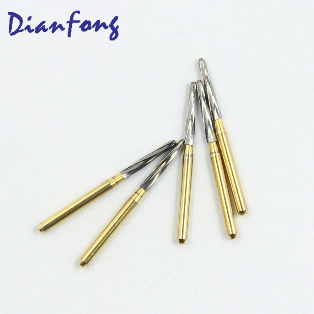 FGX152 23mm 9mm length Safe End ENDO-Z Golden tungsten carbide bur