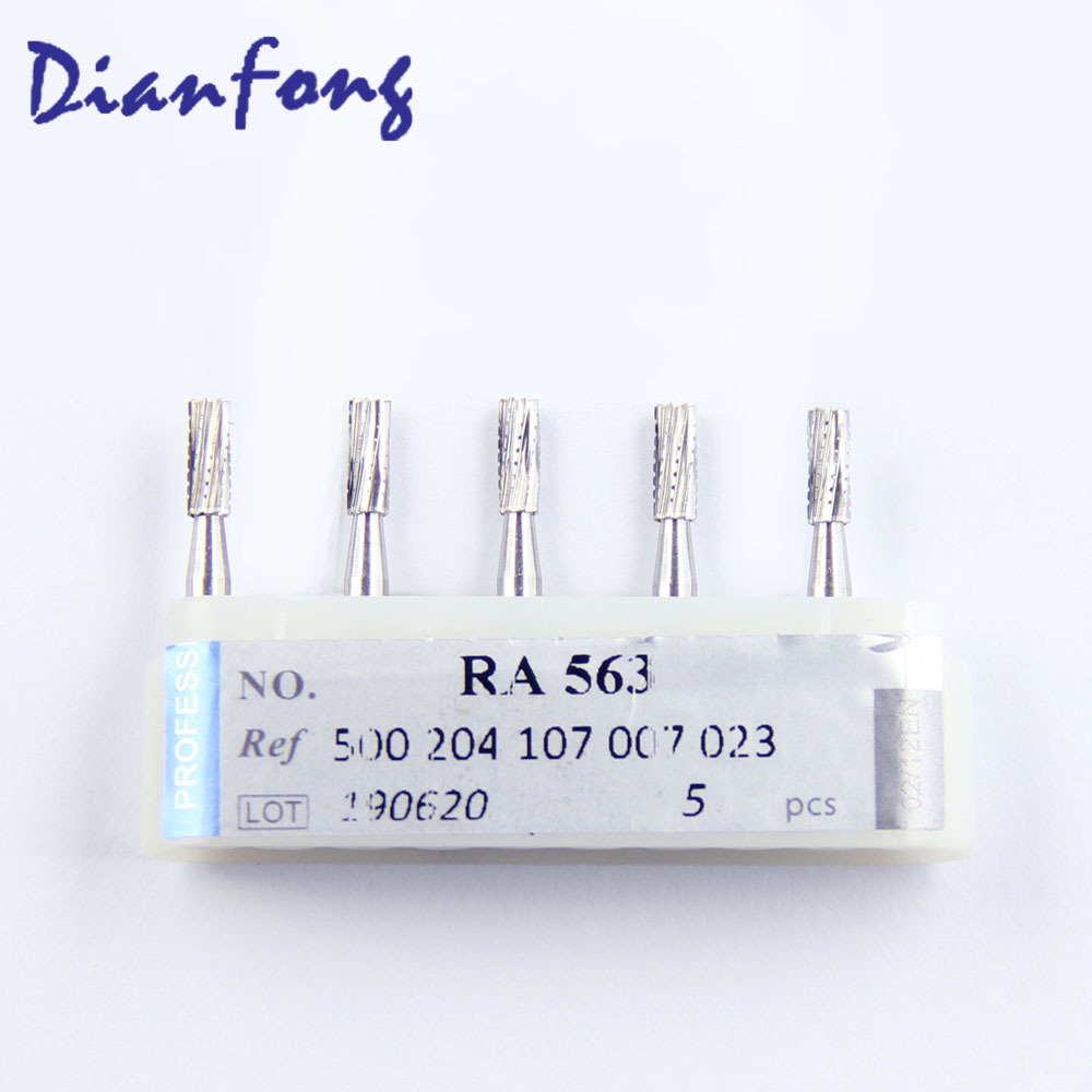 RA563 RA/CA Standard Cylinder Cross Cut head 2.3mm Tungsten Carbide Bur RA