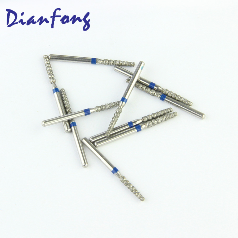 519-016M/BC-12 FG Standard Gross Reduction head 1.6mm Blue Medium Diamond Bur FG
