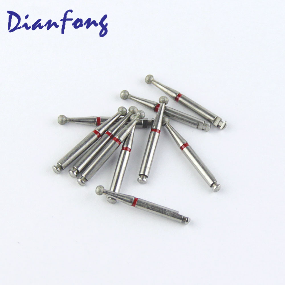 001-R023F/BR-R26F RA/CA Standard Round head 2.3mm Blue Fine Diamond Bur RA