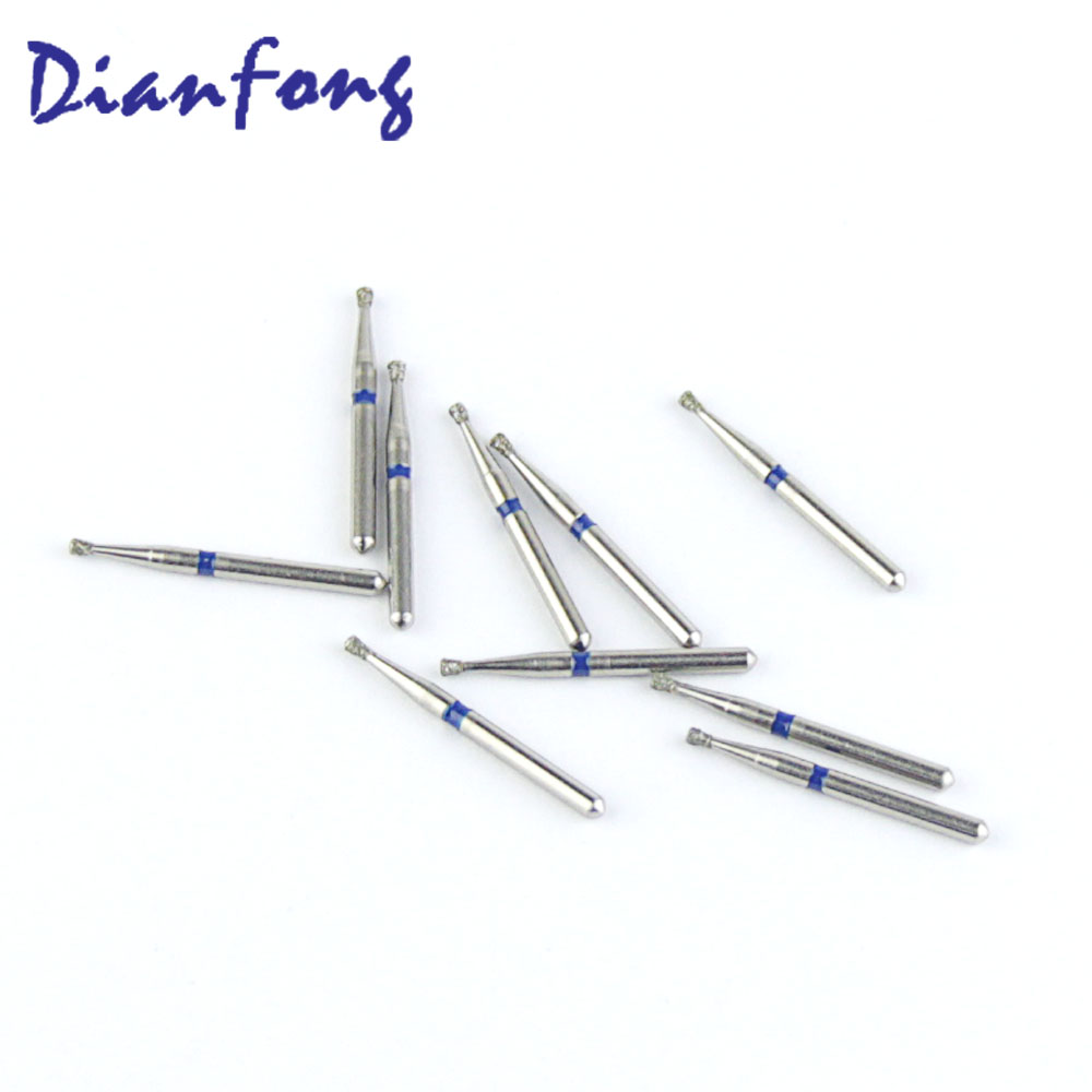 010-012M/SI-46 FG Standard Inverted Cone head 1.2mm Blue Medium Diamond Bur FG
