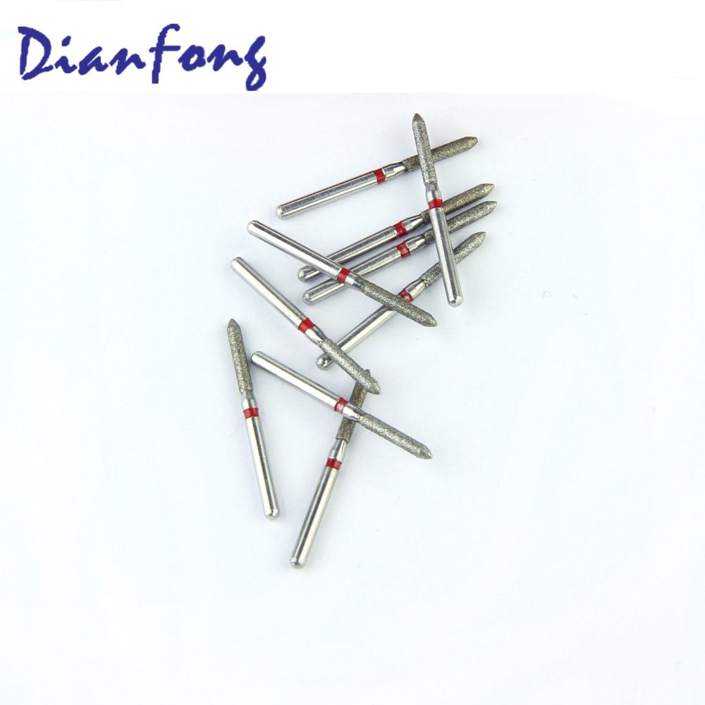 289-014F/SO-21F FG Standard Torpedo head 1.4mm Blue Fine Diamond Bur FG