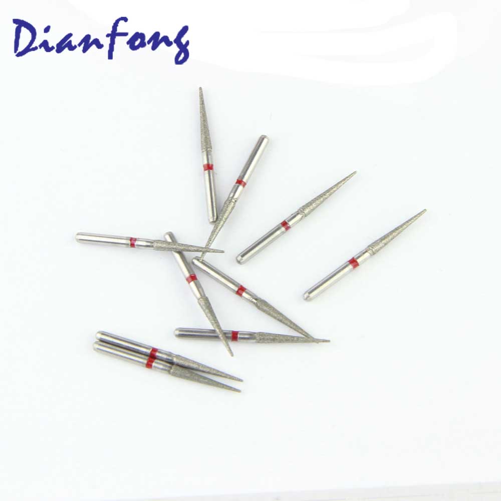166-016F/TC-11F FG Standard Needle head 1.6mm Blue Fine Diamond Bur FG