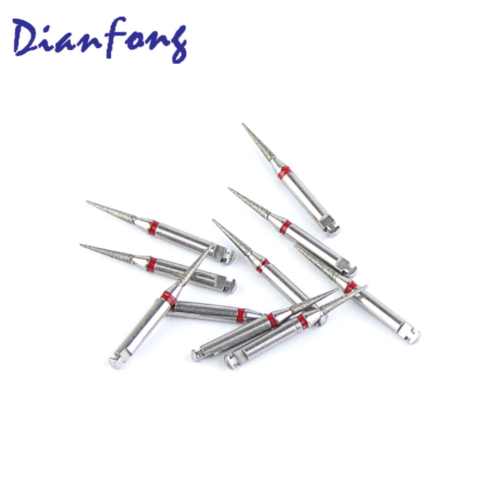 165-R014F/TC-R21F RA/CA Standard Needle head 1.4mm Blue Fine Diamond Bur RA