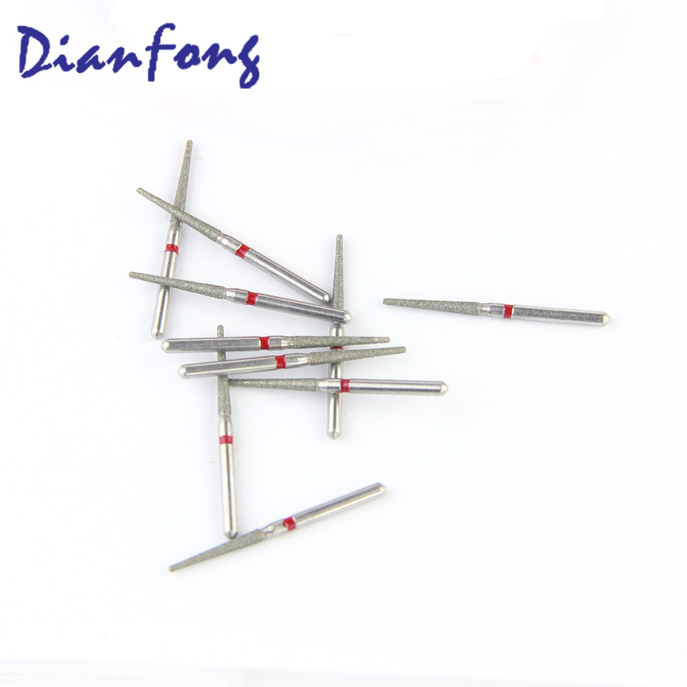 173-014F/TF-11F FG Standard Flat Cone/Taper head 1.4mm Blue Fine Diamond Bur FG