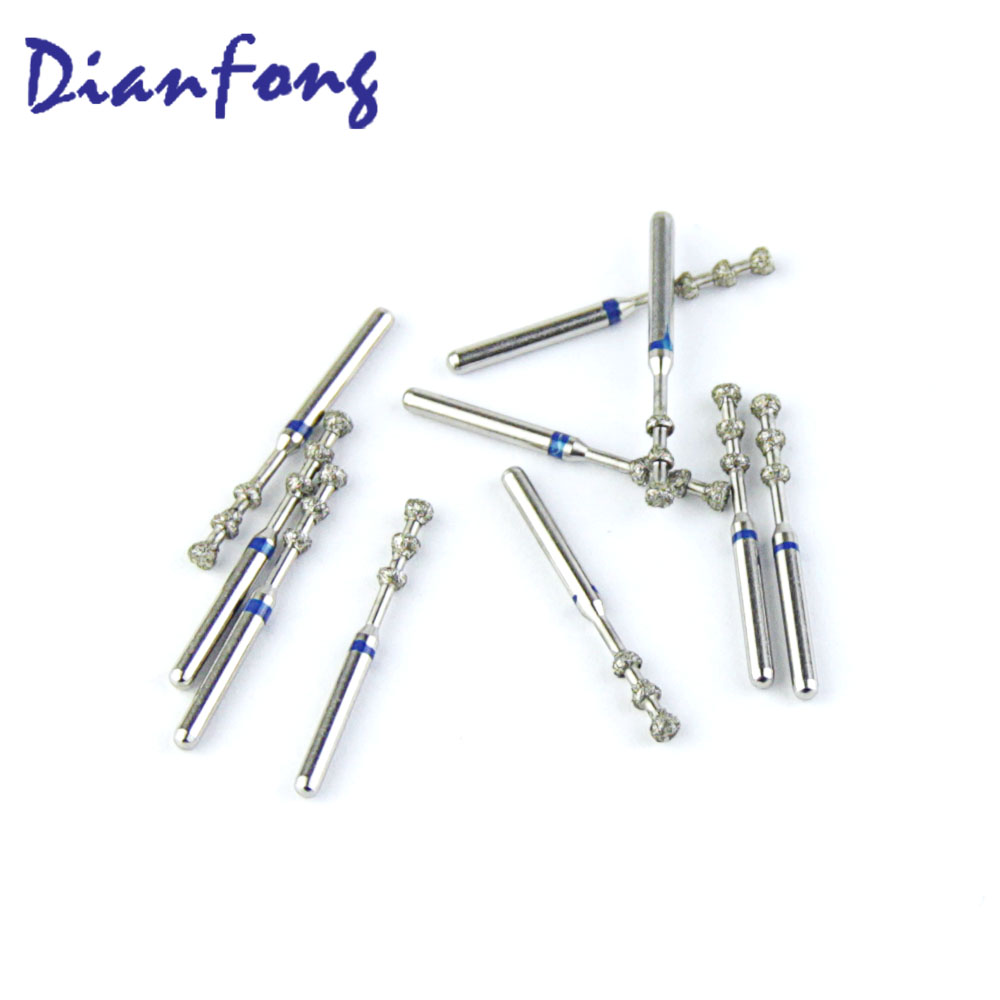 552-018M/VP-21 FG Standard Depth Marking head 1.8mm Blue Medium Diamond Bur FG