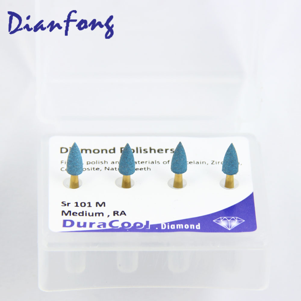 Sr101M RA/CA Standard head 0.3mm Blue Medium Diamond Polisher