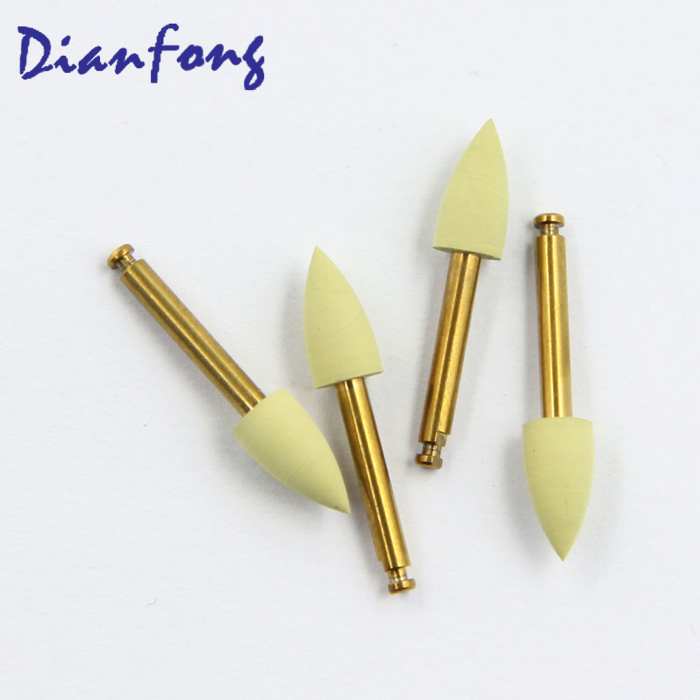 Sr103EF RA/CA Standard head 0.5mm Yellow Extra Fine Diamond Polisher