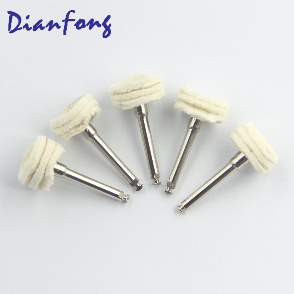 R1Ry Flat Head Shape leather yellow Color Hard Polishing Brush