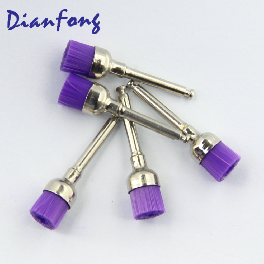 R4Cp Cup Head Shape Colorful Nylon purple Color soft Polishing Brush