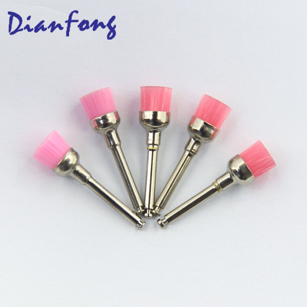 R4Cr Cup Head Shape Colorful Nylon red Color soft Polishing Brush