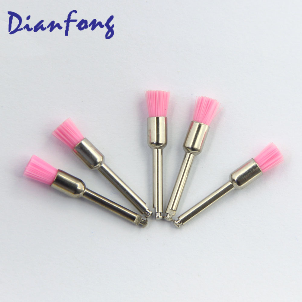 R5Cr Pen Head Shape Colorful Nylon red Color soft Polishing Brush