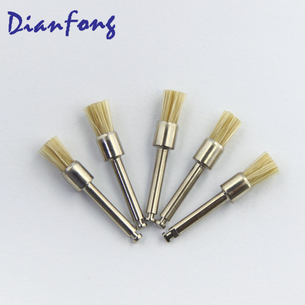 R5Dw Pen Head Shape Bristle white Color hard Polishing Brush