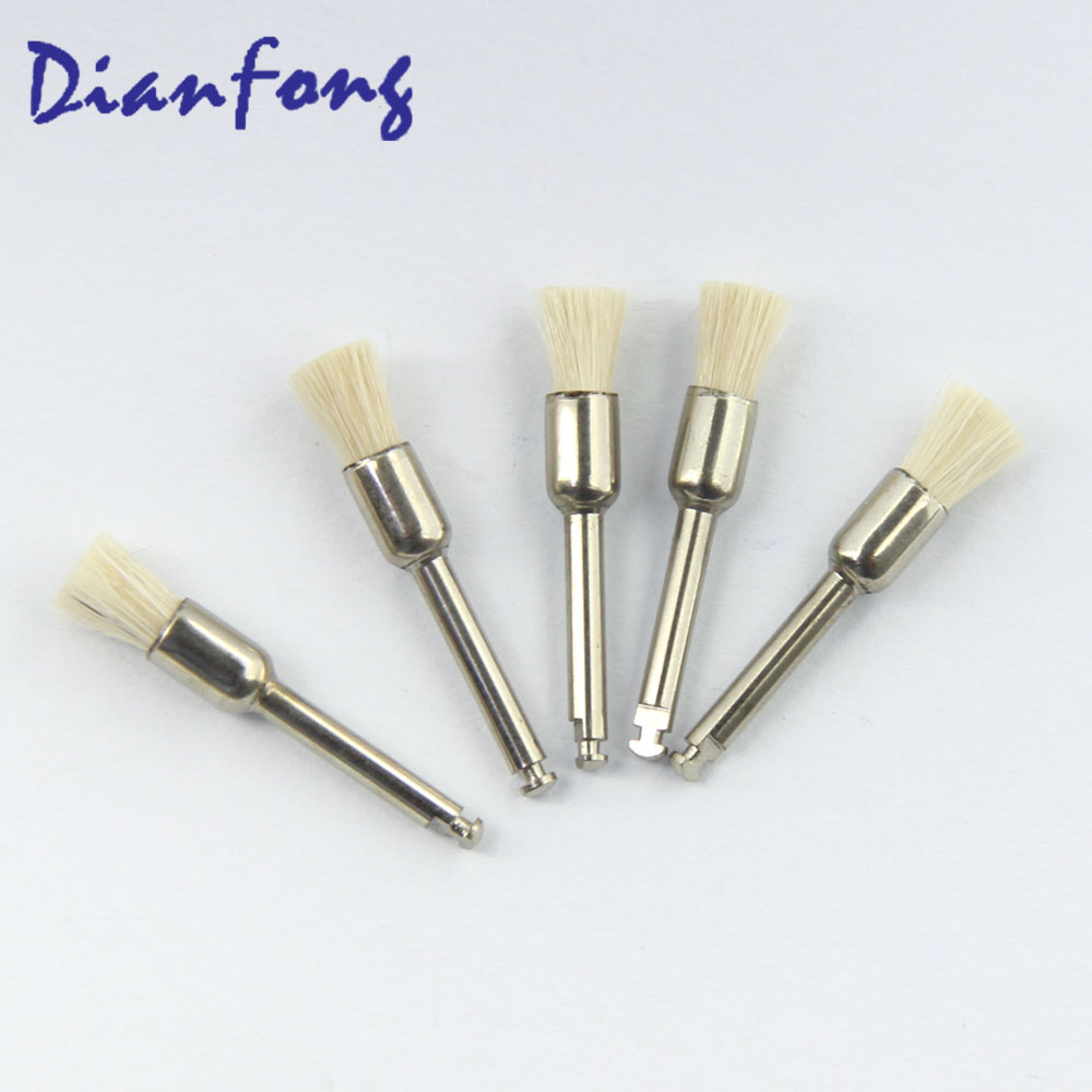 R5G Pen Head Shape Goat Hair white Color soft Polishing Brush