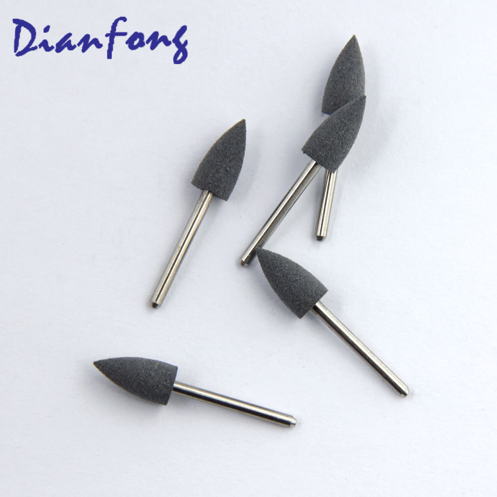 Af103C FG Standard head 0.5mm Black Coarse Silicone Polisher for Metal/Amal