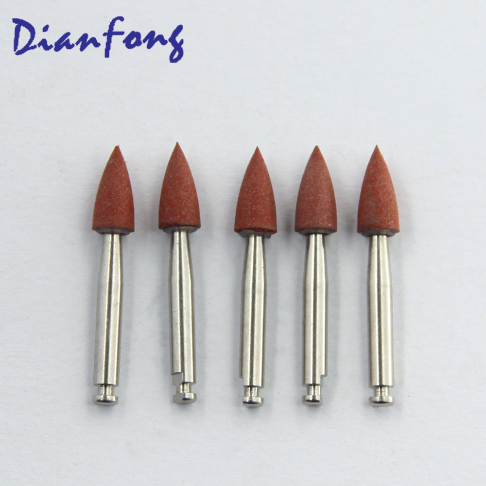 Ar101M RA/CA Standard head 0.3mm Brown Medium Silicone Polisher for Metal/Amal