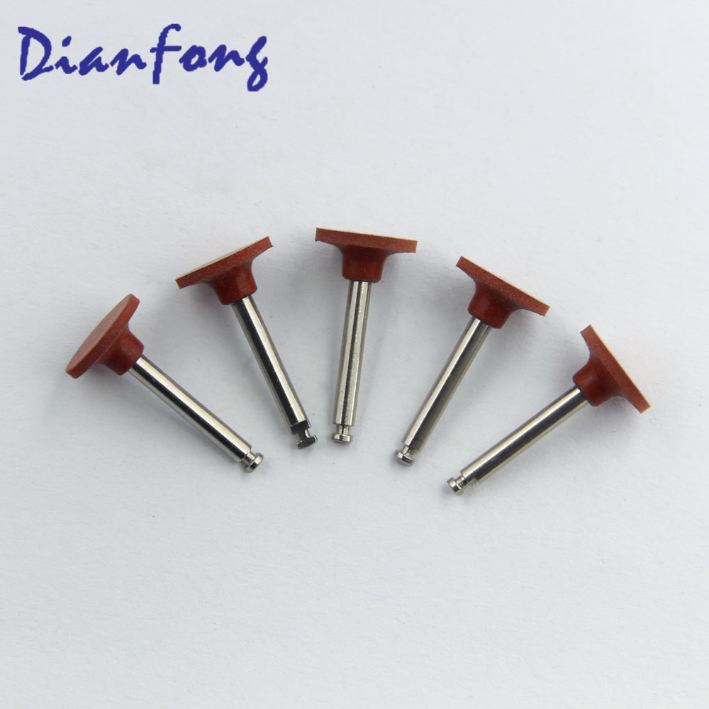 Ar104M RA/CA Standard head 1mm Brown Medium Silicone Polisher for Metal/Amal