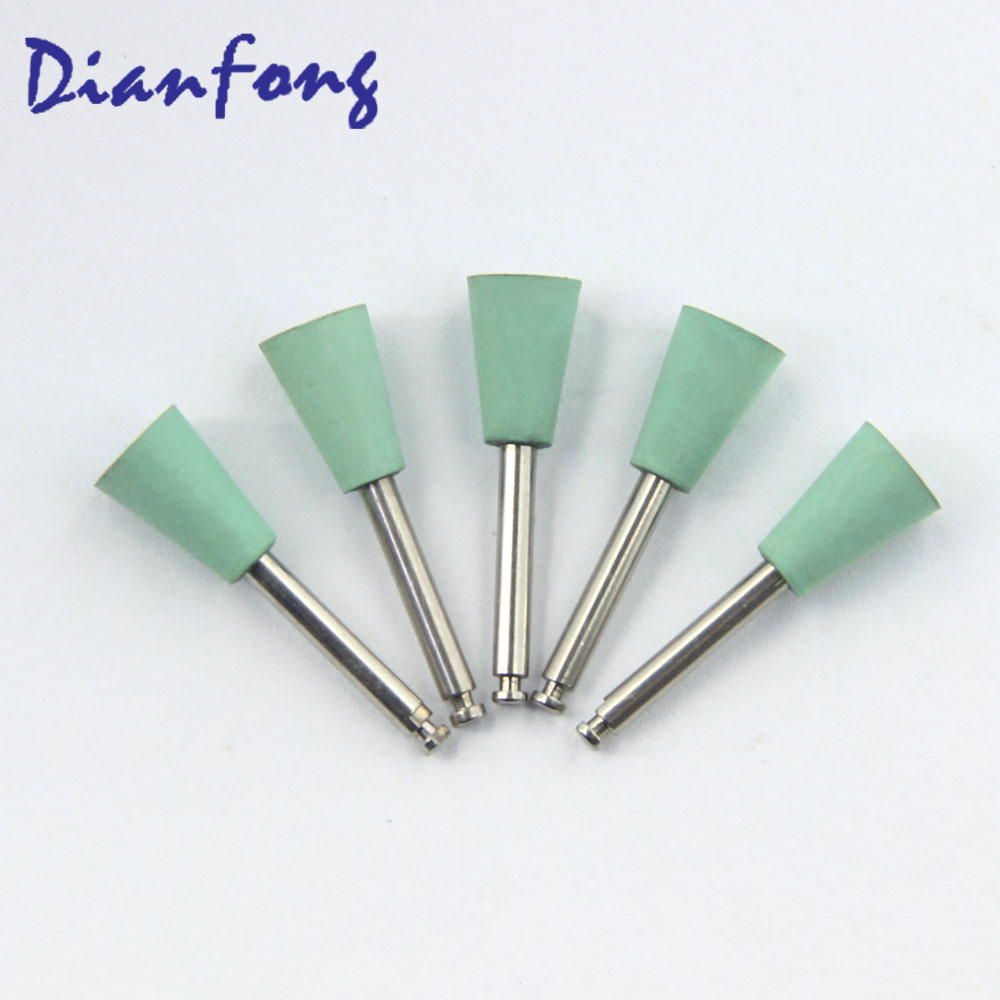 Ar106F RA/CA Standard head 0.7mm Light green Fine Silicone Polisher for Metal/Amal