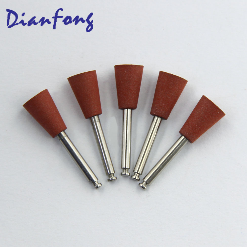 Ar106M RA/CA Standard head 0.7mm Brown Medium Silicone Polisher for Metal/Amal