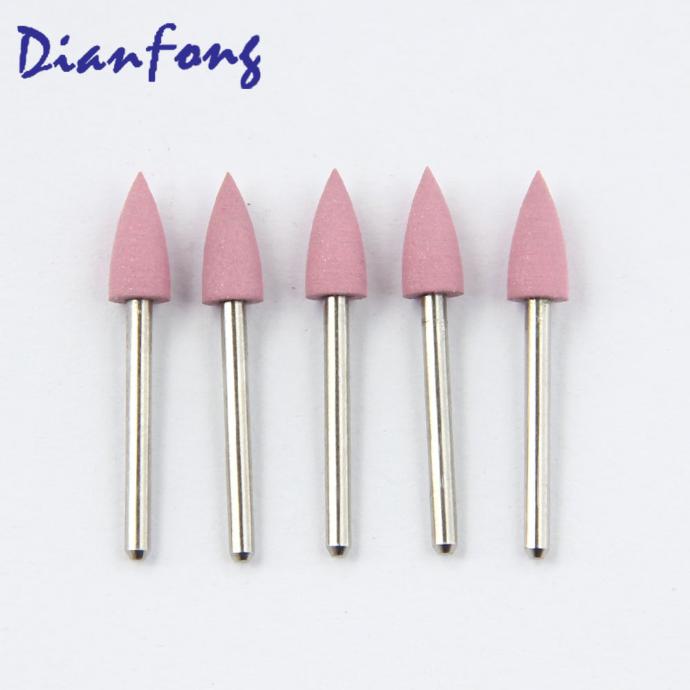 Cf101M FG Standard head 0.3mm Pink Medium Silicone Polisher for Ceramic