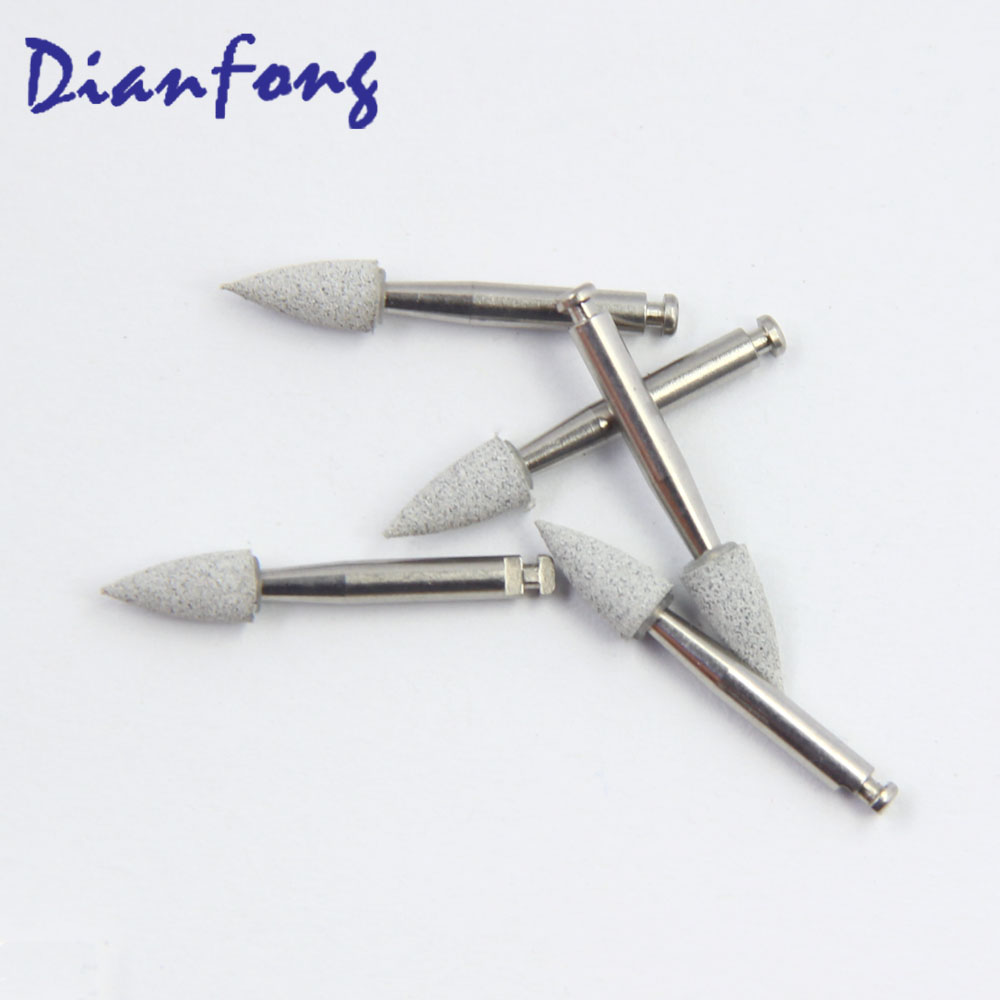 Cr101C RA/CA Standard head 0.3mm white coarse Silicone Polisher for Ceramic