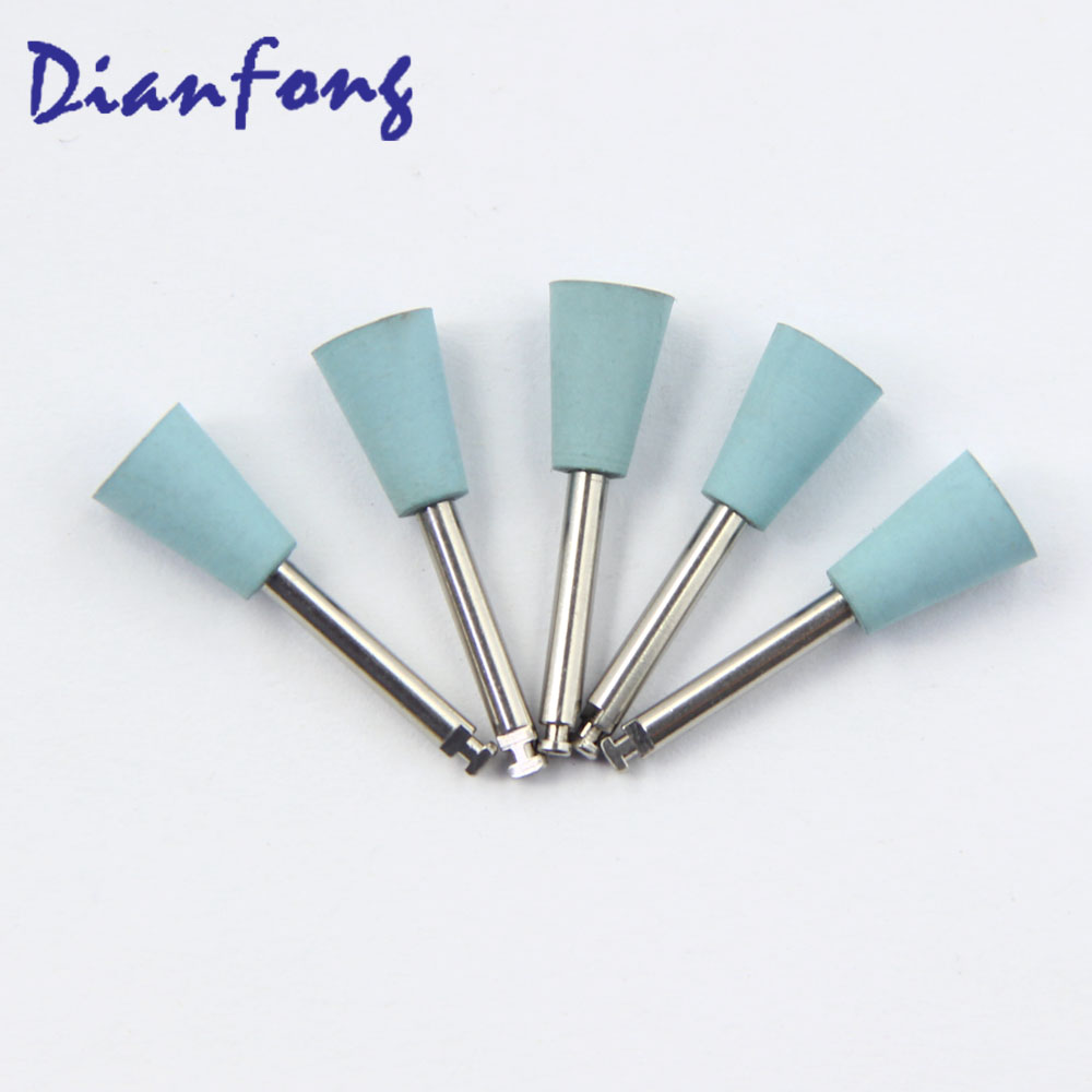 Cr106F RA/CA Standard head 0.7mm Light blue Fine Silicone Polisher for Ceramic