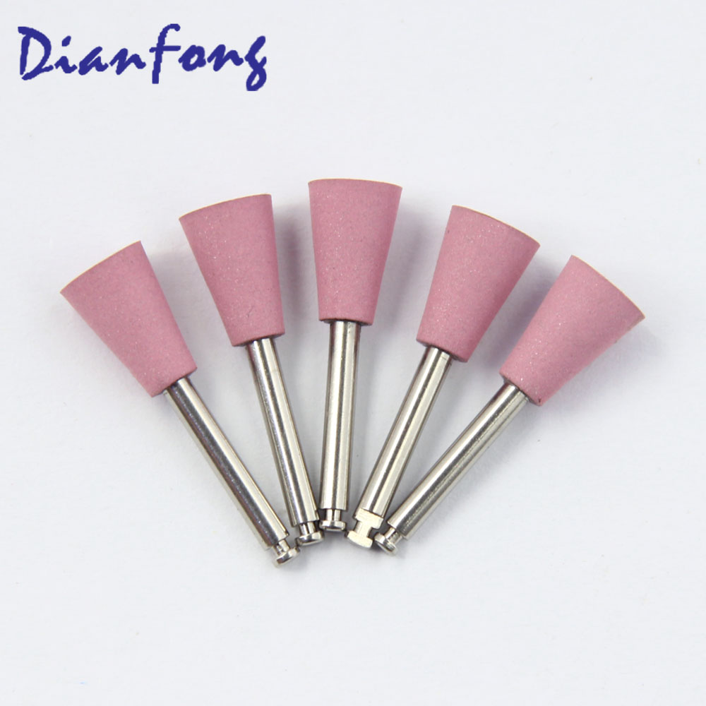 Cr106M RA/CA Standard head 0.7mm Pink Medium Silicone Polisher for Ceramic