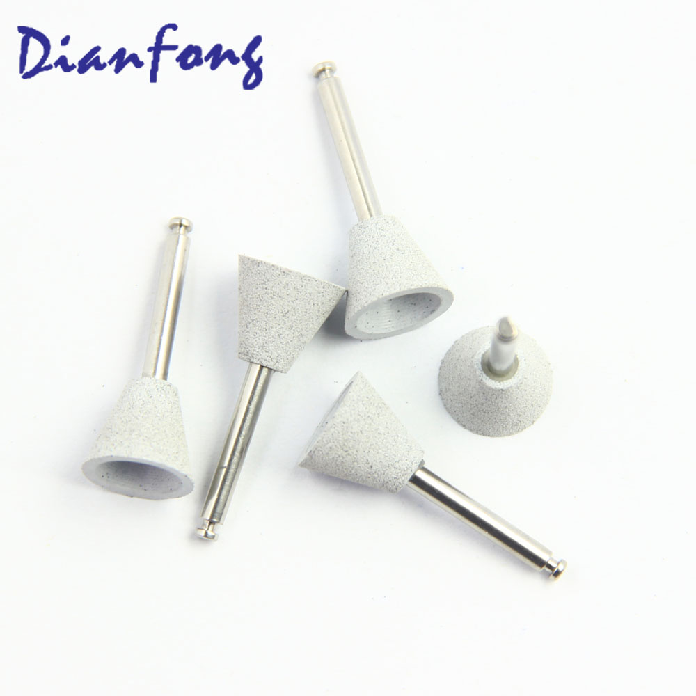 Cr108C RA/CA Standard head 1.1mm white coarse Silicone Polisher for Ceramic